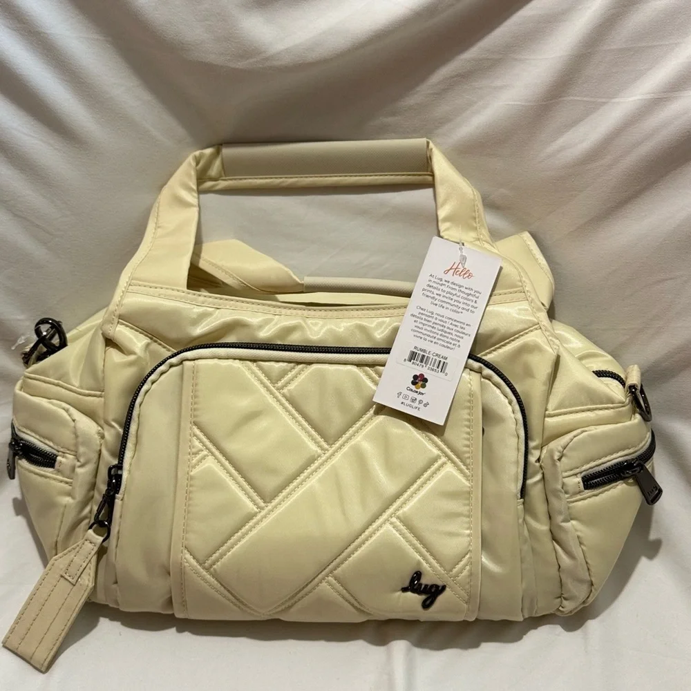 Lug Rumble Tote Bag - Cream ๐ฆ - Picture 1 of 3
